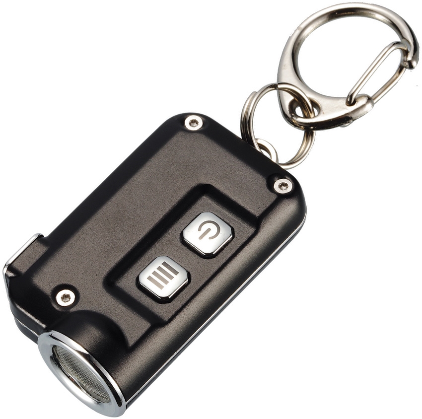 Nitecore TINI Mini Rechargeable Keychain Light 380 Lumens- Black