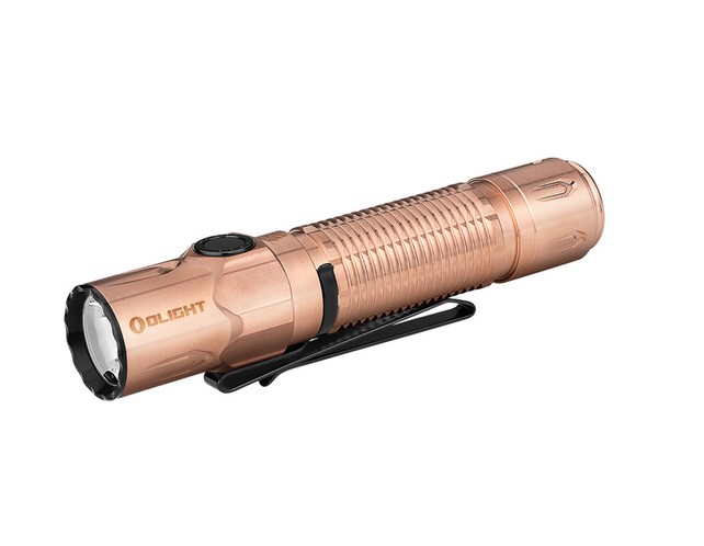 Olight Warrior 3S Tactical Flashlight, Copper '5th Element' Limited Edition - 1,850 Lumens