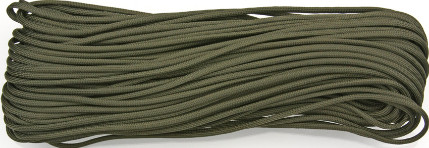 550 Paracord, 100Ft. MIL-SPEC - OD Green
