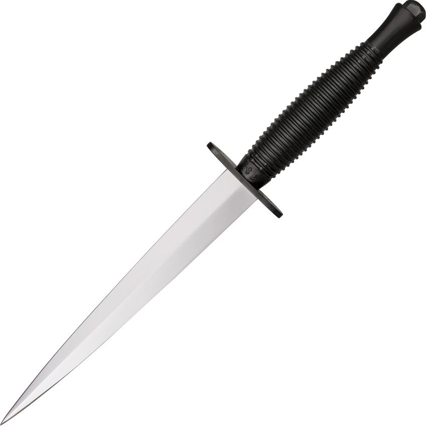 Sheffield Fairbairn-Sykes Commando Dagger Fixed Blade Knife, Leather Sheath, SHE007