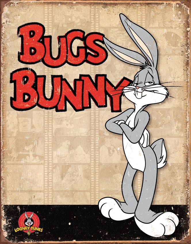 Tin Sign 1851 Bugs Bunny