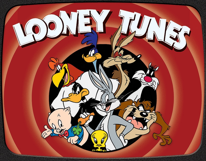 Tin Sign 2178 Looney Tunes Family