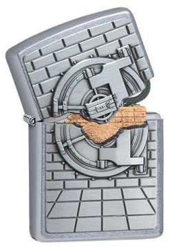 Zippo Safe with Gold Surprise Lighter, 29555