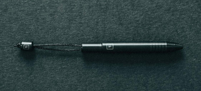Big Idea Design Mini Pen, Titanium Black, 007384