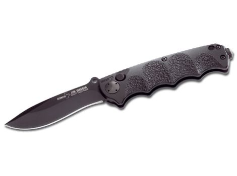 Boker Plus Recurve Folding Knife, 440C, Aluminum, B-01BO055