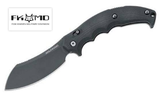 Fox Italy FKMD Anunnaki Folding Knife N690, G10 Black, FX-505
