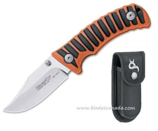 BlackFox BF-131OR Folding Knife, 440C, Orange Handle, Fox01FX035