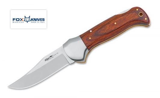 Fox Italy Forest Folding Knife, 440C, Pakkawood, Fox 576PW
