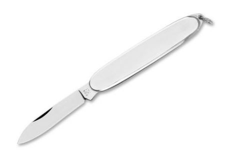 Fox Italy Gentleman Slipjoint Folding Knife, Steel Handle, FX-221/1