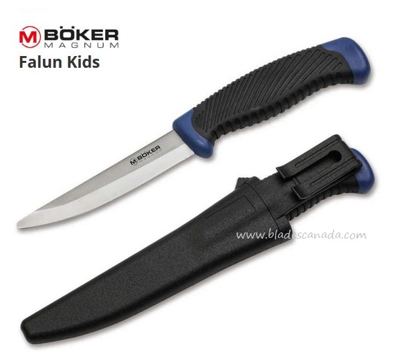 Boker Magnum Falun Kids Fixed Blade Knife, 420 Steel, 02RY104