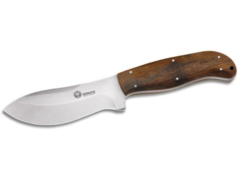 Boker Arbolito Skinner Fixed Blade Knife, Guayacan Handle, Leather Sheath, 02BA580GB
