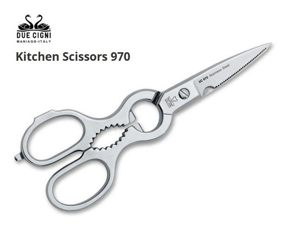 Due Cigni Italy Kitchen Scissors 970, 04DC019