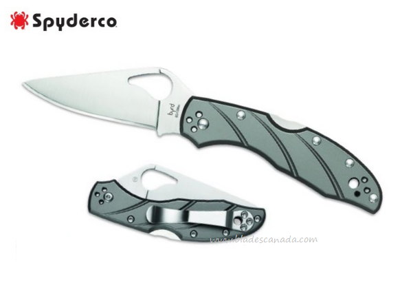 Byrd Meadowlark 2 Folding Knife, Titanium Handle, by Spyderco, 04TIP2