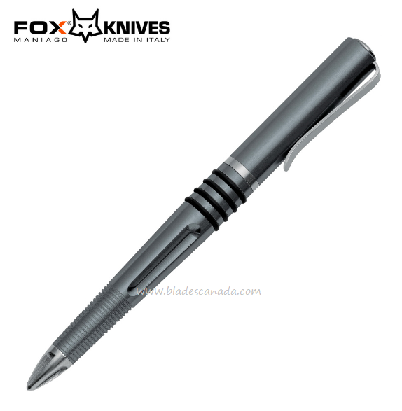 Fox Italy FKMD Tactical Pen, Aluminum Grey, MTD/2G