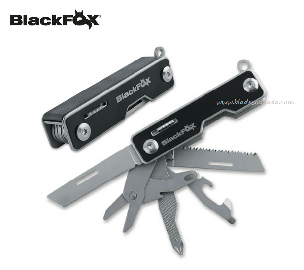BlackFox Pocket Boss Multitool, Black, 09FX122