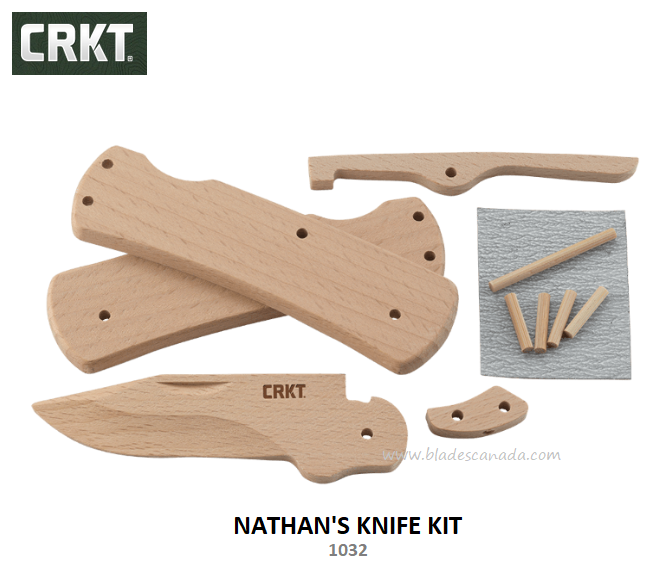 CRKT Klecker Folding Knife Kit, Wood, CRKT1032 - Click Image to Close
