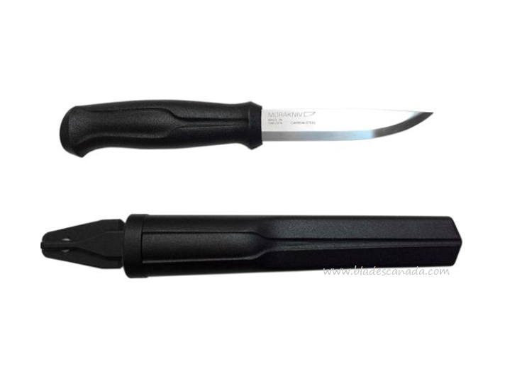Morakniv 510 Allround Fixed Blade Knife, Carbon, Black, 11732