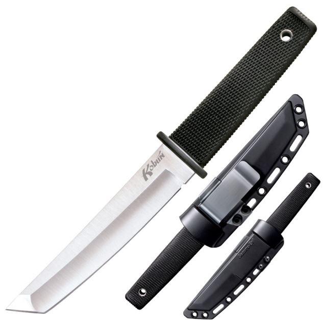 Cold Steel Kobun Lightweight Fixed Blade Boot Knife, AUS 8A, Secure-Ex Sheath, 17T