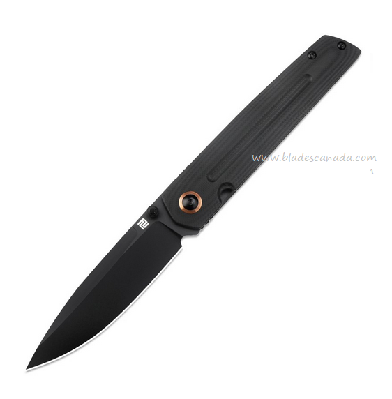Artisan Cutlery Sirius Folding Knife, AR-RPM9 Black, G10 Black, 1849P-BBK