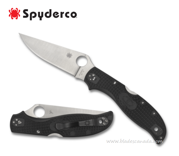 Spyderco Stretch 2 XL Lightweight Folding Knife, VG10, FRN Black, C258PBK