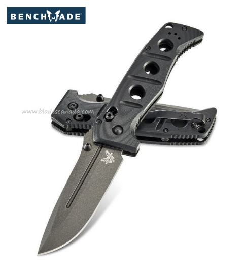 Benchmade Adamas Folding Knife, CPM CruWear, G10 Black, 275GY-1