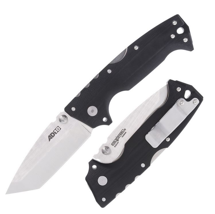 Cold Steel Andrew Demko AD-10 Tanto Folding Knife, S35VN, G10, 28DE