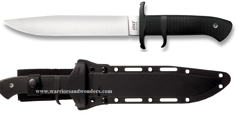 Cold Steel OSI Fixed Blade Knife, AUS 8A Single Edge, Sub-Hilt, Secure-Ex Sheath, 39LSSS