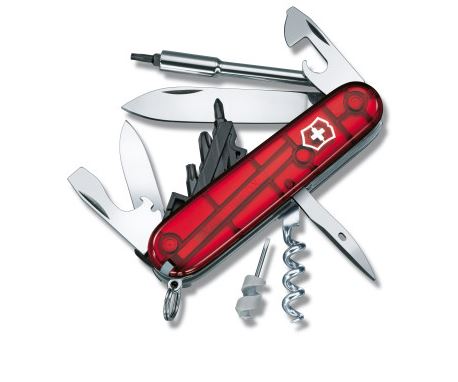 Swiss Army CyberTool 29 - Ruby 54919 - Click Image to Close