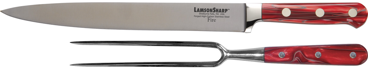 Lamson Fire Forged 2-Piece Carver Set