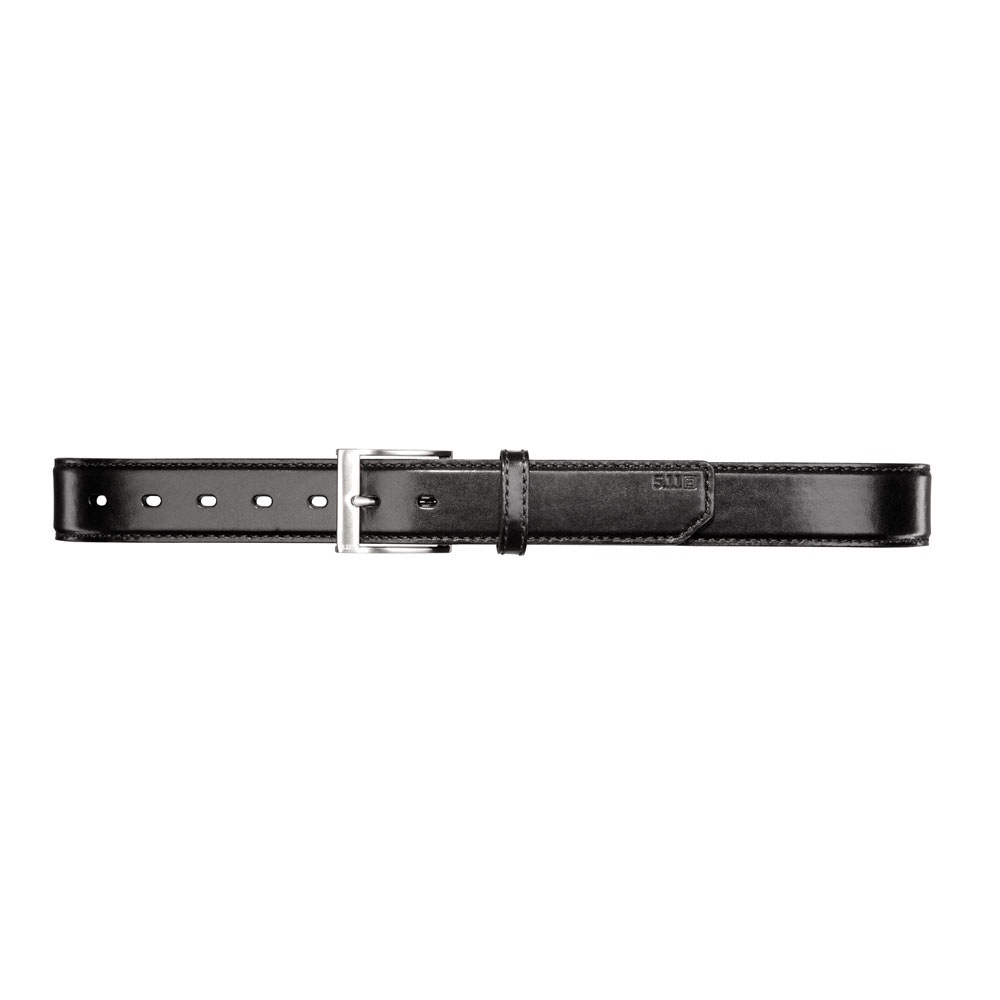 5.11 Leather Casual Belt - Black - Click Image to Close