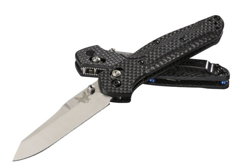 Benchmade 940-1 Osborne Folding Knife, S90V, Carbon Fiber, 940-1
