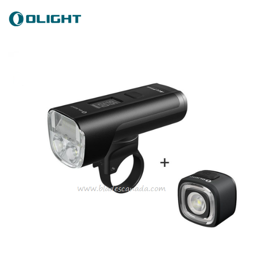 Olight ALLTY 2000 & RN120 Bicycle Light with Tail Light Bundle -