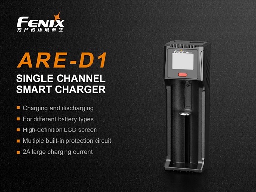 Fenix ARE-D1 Single Channel Smart Charger - Click Image to Close