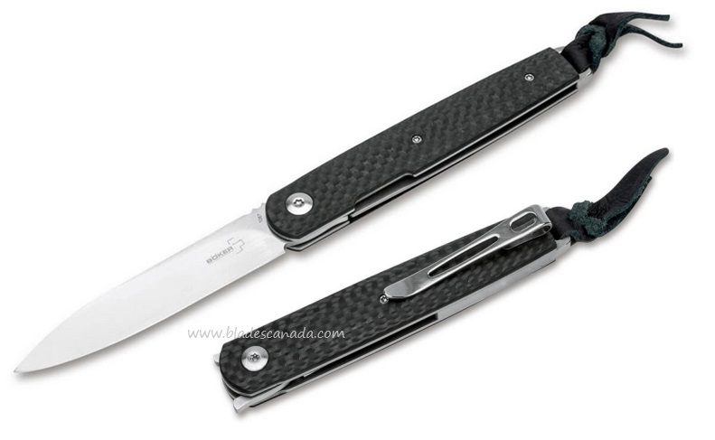 Boker Plus LRF Folding Knife, VG10, Carbon Fiber, 01BO079