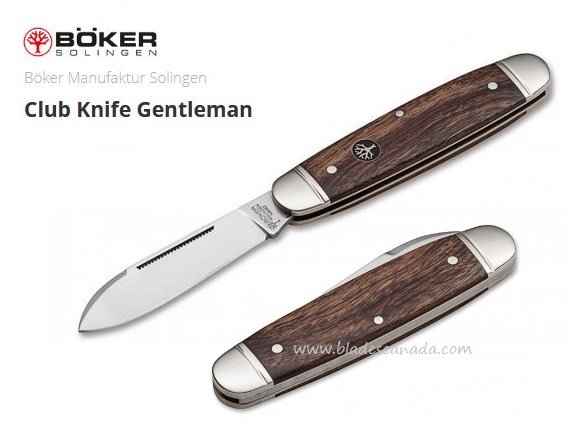 Boker Germany Club Gentleman Slipjoint Knife, N690, 110909