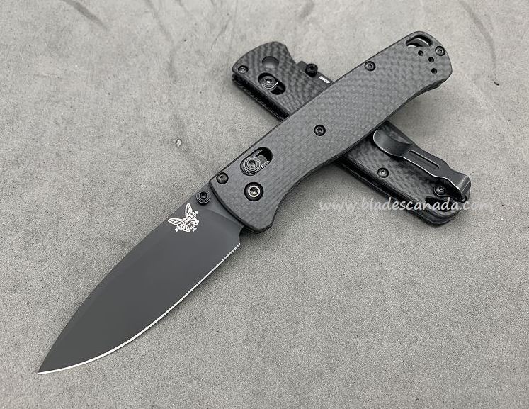 Benchmade Bugout Customized Folding Knife, S90V Black, Carbon Fiber, BM535CU206