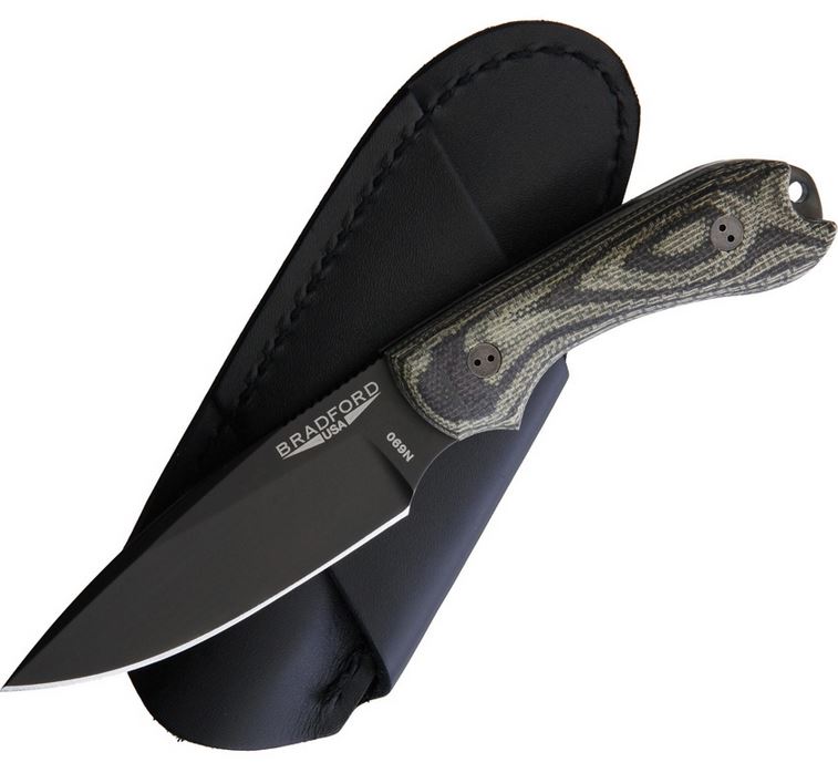Bradford Guardian 3 Fixed Blade Knife, Bohler N690, 3D G10 Camo, 3FE109B