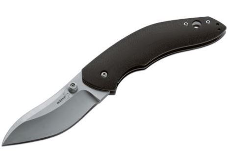 Boker Plus Whale Folding Knife, 440C, G10 Black, B-01BO620