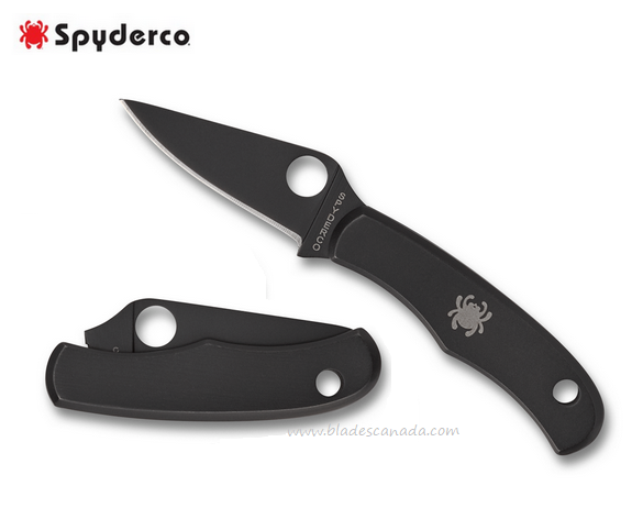 Spyderco Bug Slipjoint Folding Knife, 1.26" Blade, C133BKP