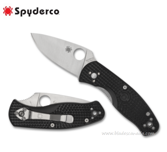 Spyderco Persistence Lightweight Folding Knife, FRN Black, C136PBK