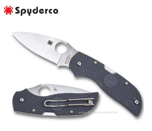 Spyderco Chaparral Folding Knife, CTS XHP, FRN Grey, C152GY
