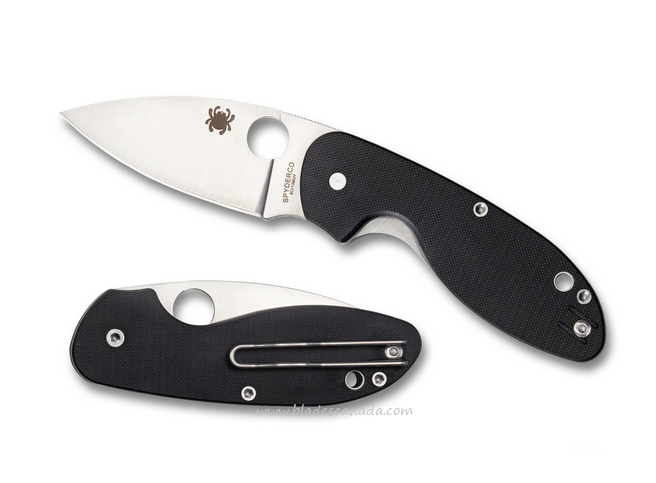 Spyderco Efficient Folding Knife, Black G10, C216GP