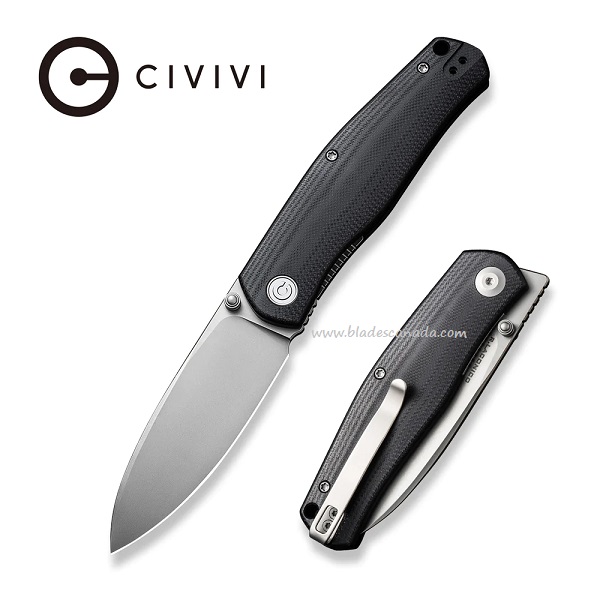 CIVIVI Sokoke Front Flipper Folding Knife, 14C28N Steel, G10, C22007-1