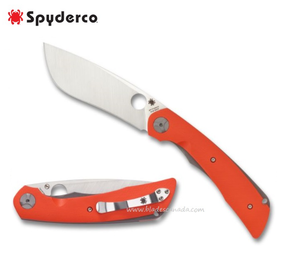 Spyderco Subvert Folding Knife, S30V, G10/Titanium, C239GPOR - Click Image to Close