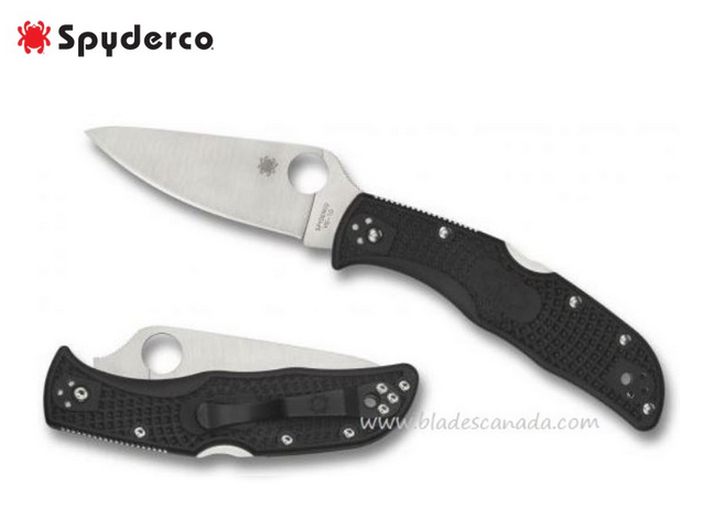 Spyderco Endela Folding Knife, VG10, FRN Black, C243PBK