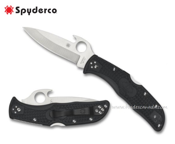 Spyderco Endela Folding Knife, VG10, FRN Blue, "Wave" Opening, C243PGYW