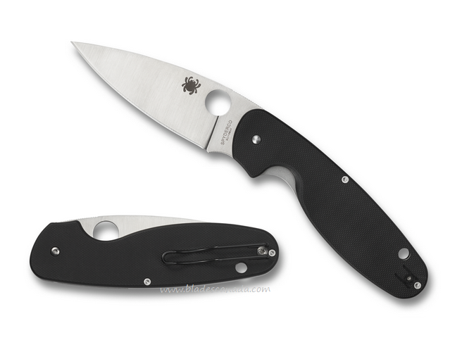 Spyderco Emphasis Folding Knife, G10 Black, C245GP