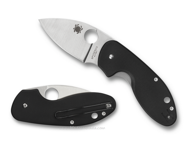 Spyderco Insistent Folding Knife, G10 Black, C246GP