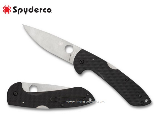 Spyderco Siren Folding Knife, LC200N Steel, G10 Black, C247GP