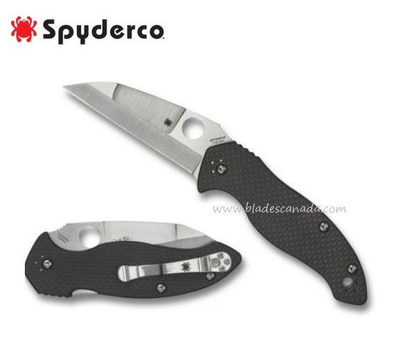 Spyderco Canis Compression Lock Folding Knife, S30V, G10/CF, C248CF